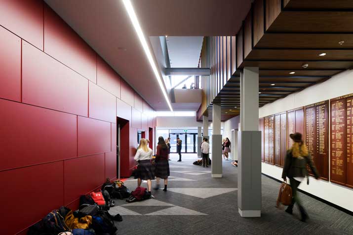 Cashmere-High-School-2 Wideshot_Wooden_Ceiling_Walls